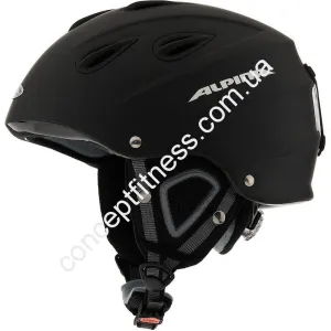 Шолом гірськолижний Alpina Grap black matt A9036-33 - фото 9618