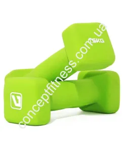 Гантелі LiveUp Square Head 1,5кг LS2002-SQ15 - фото 9770