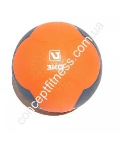 Медбол LiveUp Medicine Ball 3 кг-216мм LS3006F-3 - фото 9799