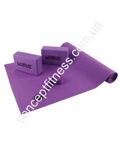 Набір для йоги LiveUp Training Set LS3240 - фото 9848
