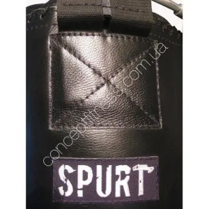 Боксерський мішок Spurt 130х40 см шкіра, SPK-130 - фото 12500