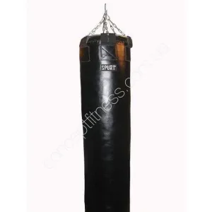 Боксерський мішок Spurt 130х40 см шкіра, SPK-130 - фото 12503
