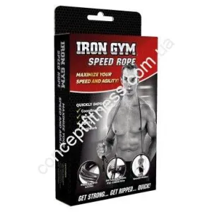 Скакалка Iron Gym Wire Spees Rope IG00093 - фото 18136