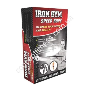 Скакалка Iron Gym Nylon Speed ​​Rope IG00085 - фото 18142